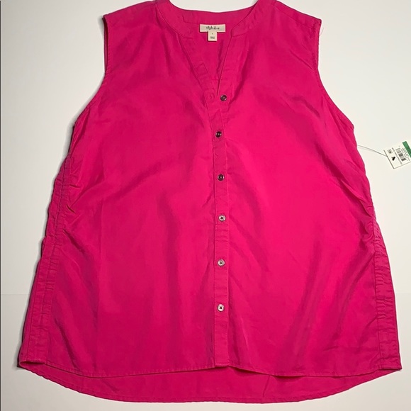 Style & Co. Tops - Style & Co sleeveless button down top